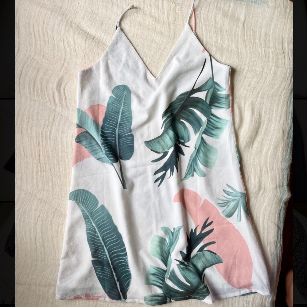 Floral Mini Slip Dress